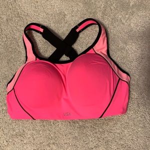 Pink Victoria Secret sport bra, 34C